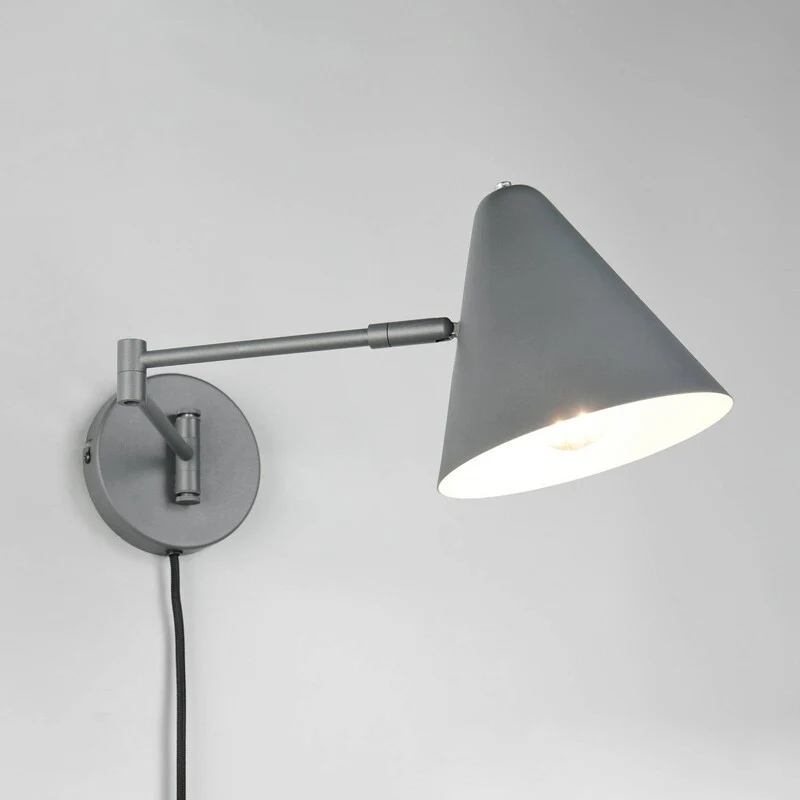 B-Ware TRIO LIGHTING Wandleuchte Cosima LED Wandlampe Lampe anthrazit 54cm schwenkbar