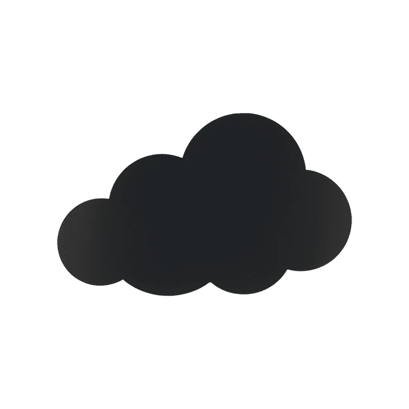 Securit® Wandkreidetafel Silhouette Wolke, 49x30cm