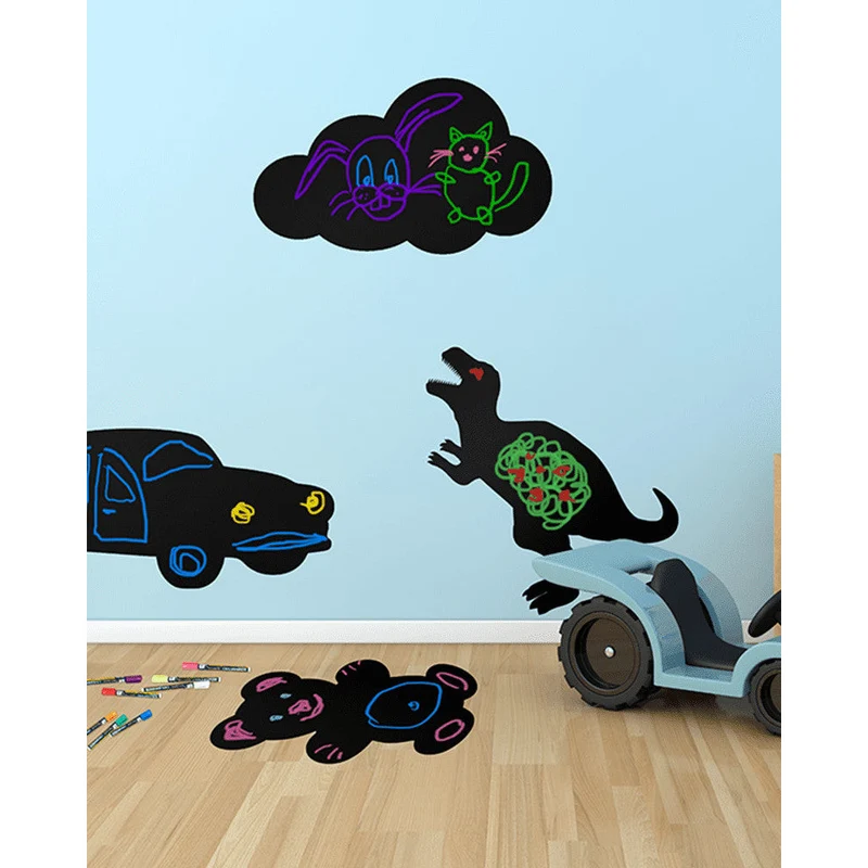 Securit® Wandkreidetafel Silhouette Wolke, 49x30cm