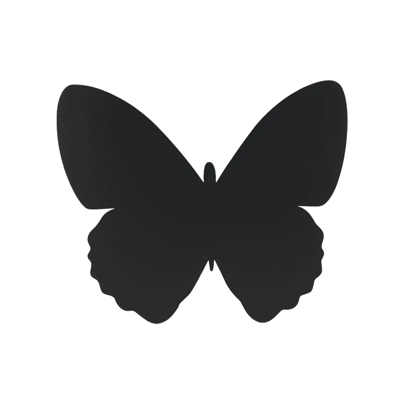 Securit® Wandkreidetafel Silhouette Schmetterling, 36x31cm