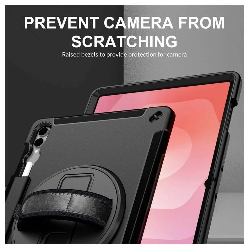 B-Ware JT Berlin Tablet-Cover für Samsung Galaxy Tab S11 Ultra Schwarz Kickstand