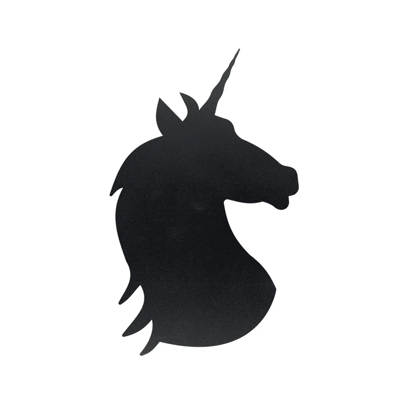 Securit® Wandkreidetafel Silhouette Unicorn, 30x49cm