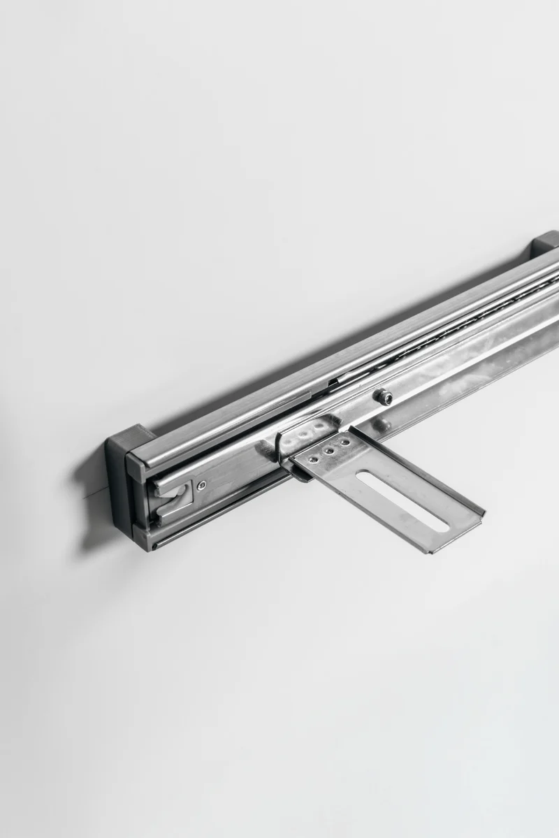 Vollauszug, belastbar bis 35 kg, silber, Paar