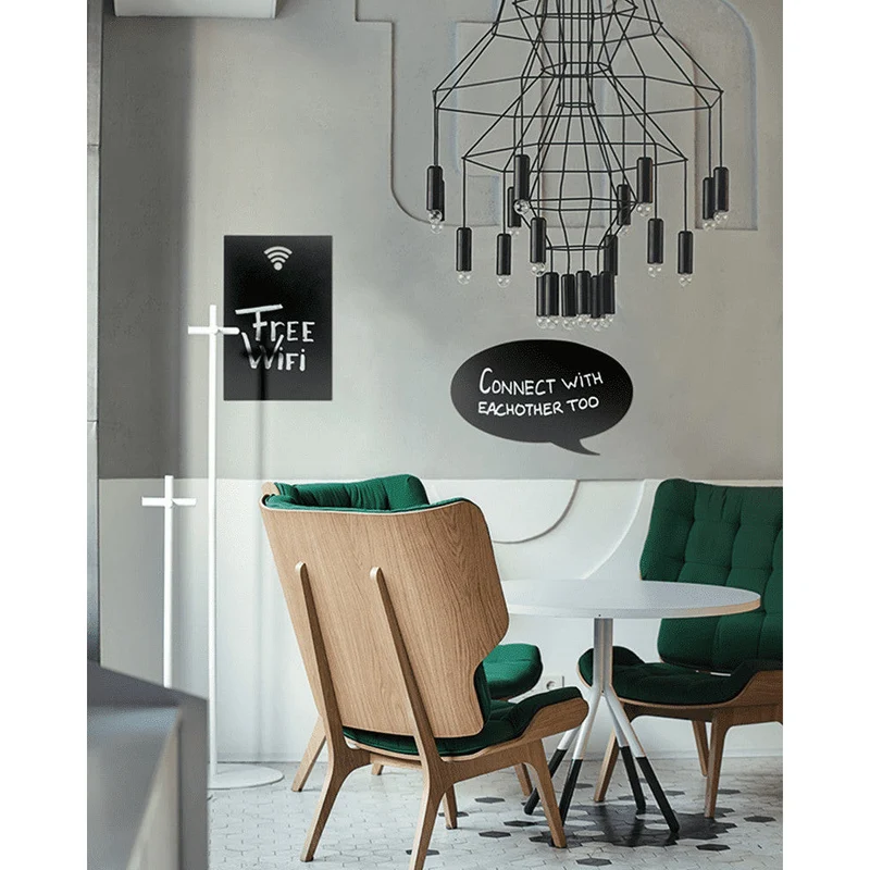 Securit® Wandkreidetafel Silhouette Sprechblase, 47x27cm