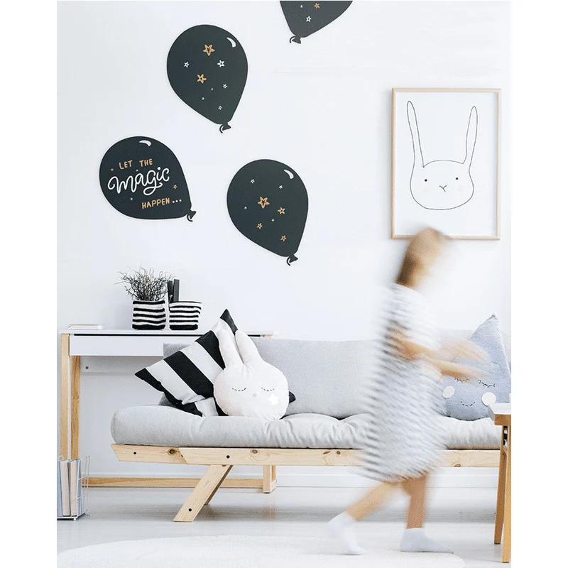 Securit® Wandkreidetafel Silhouette Ballon, 29x40cm