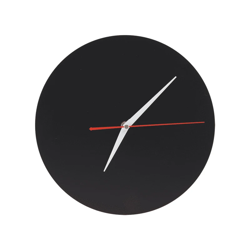 Securit® Wandkreidetafel Silhouette Uhr, 27x27cm