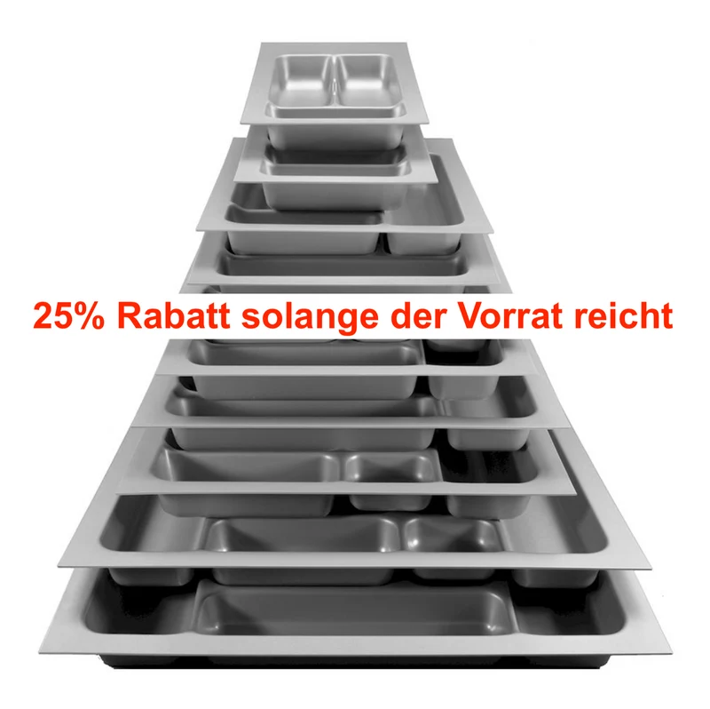 Zuschneidbarer Besteckeinsatz