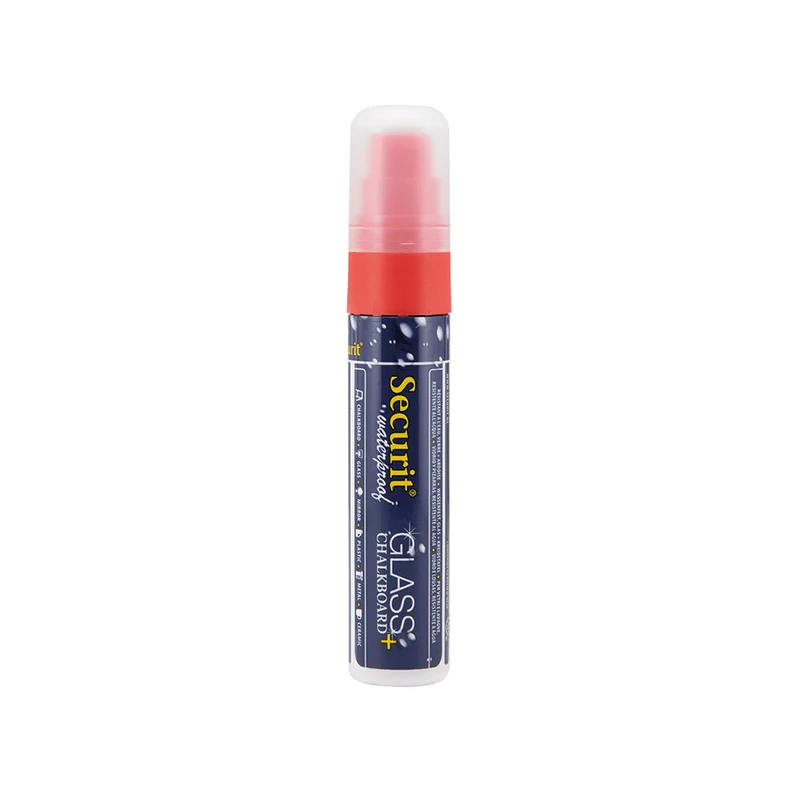 Securit® Kreidemarker Wasserfest, 7-15mm, Einzeln, Rot