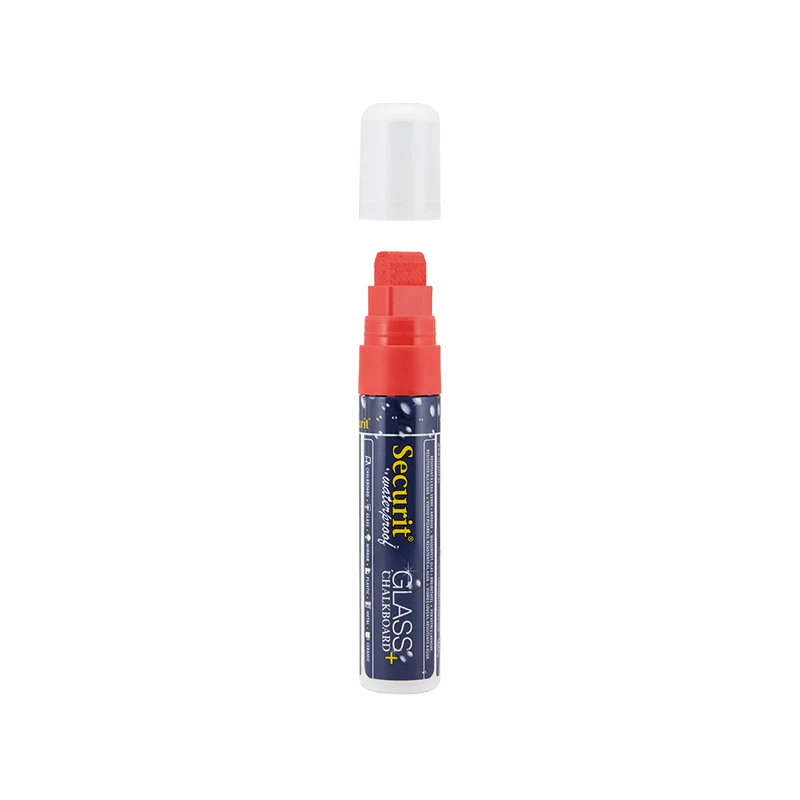 Securit® Kreidemarker Wasserfest, 7-15mm, Einzeln, Rot