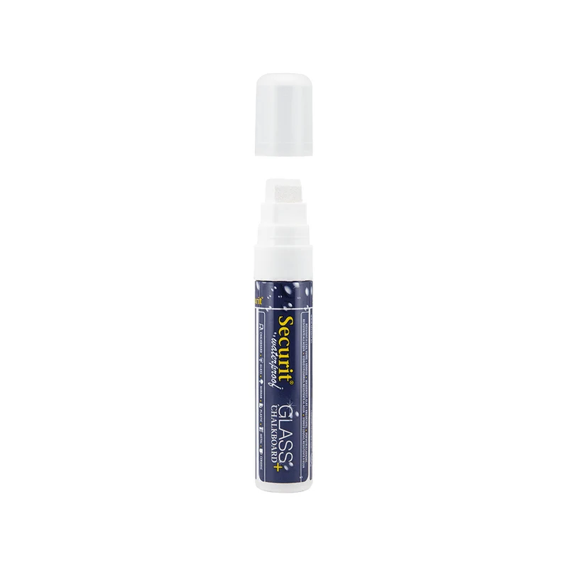 Securit® Kreidemarker Wasserfest, 7-15mm, Einzeln, Weiss