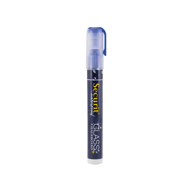 Securit® Kreidemarker Wasserfest, 2-6mm, Einzeln, Blau