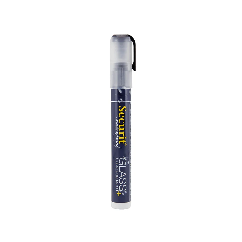 Securit® Kreidemarker Wasserfest, 2-6mm, Einzeln, Schwarz