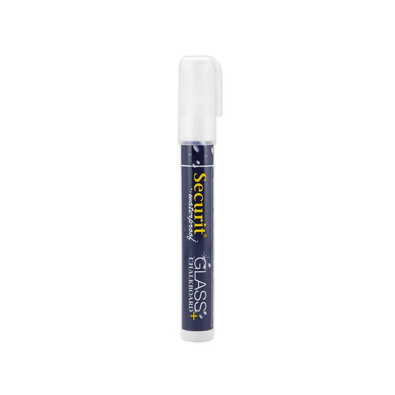 Securit® Kreidemarker Wasserfest, 2-6mm, Einzeln, Weiss