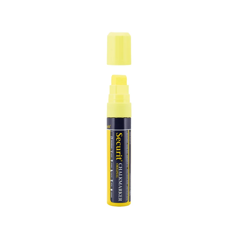 Securit® Kreidemarker, 7-15mm, Einzeln, Gelb