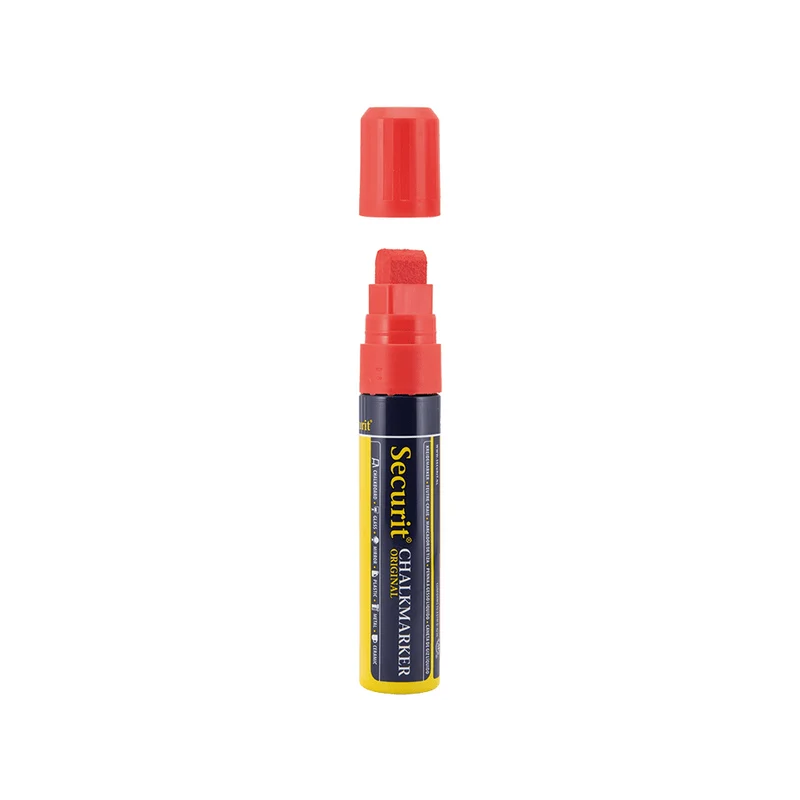 Securit® Kreidemarker, 7-15mm, Einzeln, Rot