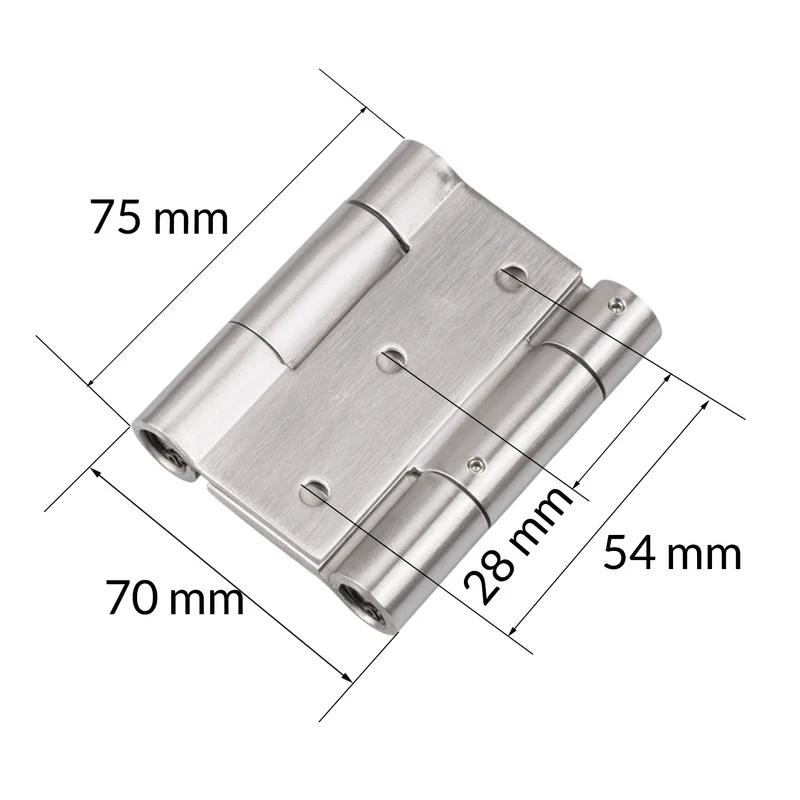 Scharniere aus Edelstahl Pendeltürscharnier (1 Paar) - Standard & Soft Close