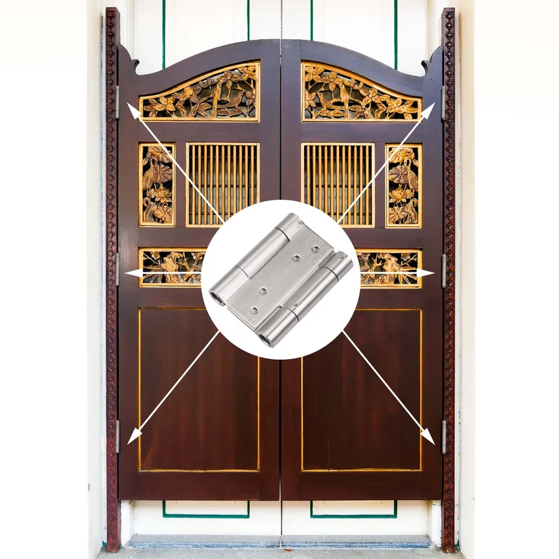 Scharniere aus Edelstahl Pendeltürscharnier (1 Paar) - Standard & Soft Close