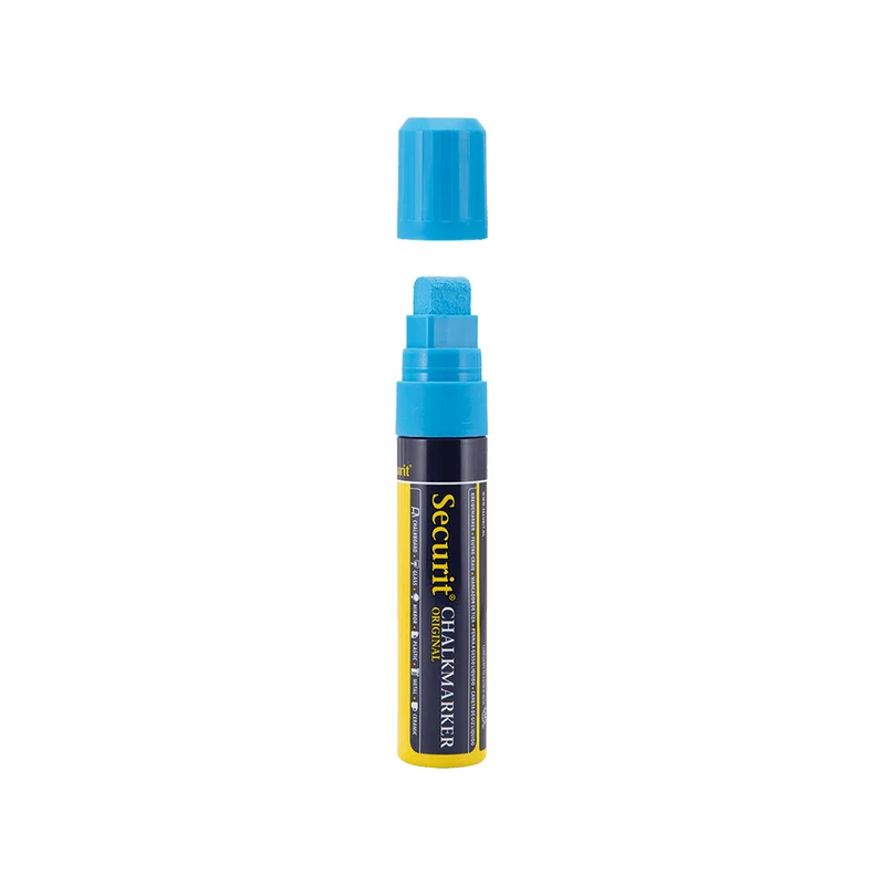 Securit® Kreidemarker, 7-15mm, Einzeln, Blau