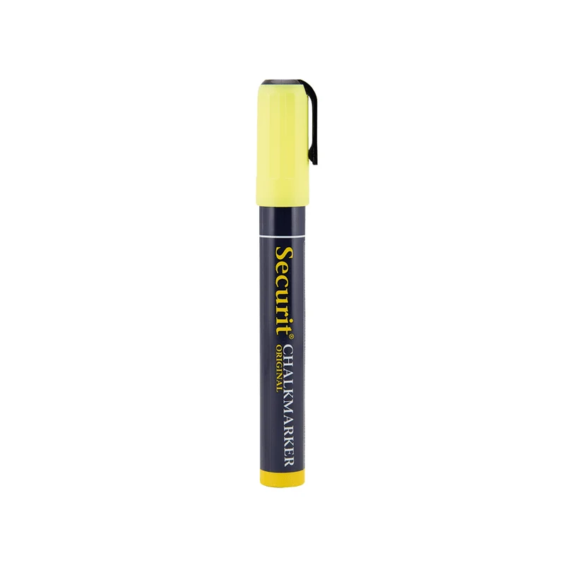 Securit® Kreidemarker, 2-6mm, Einzeln, Gelb