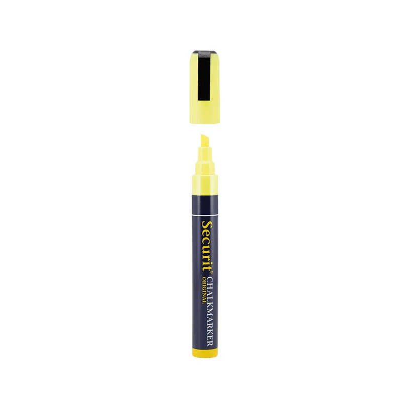 Securit® Kreidemarker, 2-6mm, Einzeln, Gelb