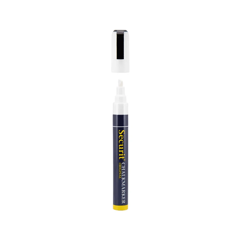 Securit® Kreidemarker, 2-6mm, Einzeln, Weiss