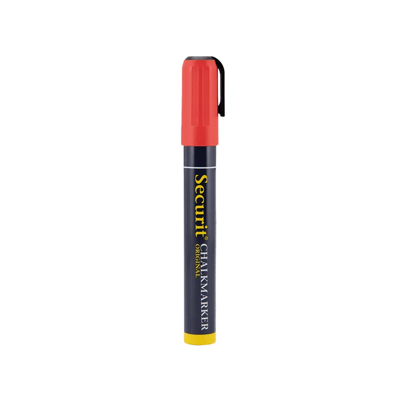 Securit® Kreidemarker, 2-6mm, Einzeln, Rot