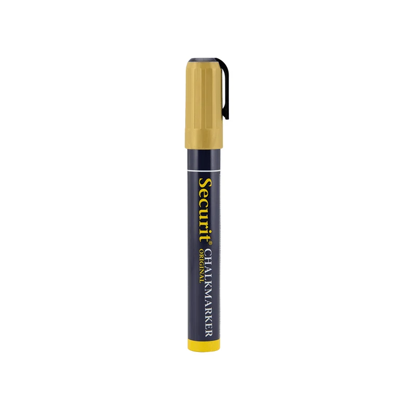 Securit® Kreidemarker, 2-6mm, Einzeln, Gold