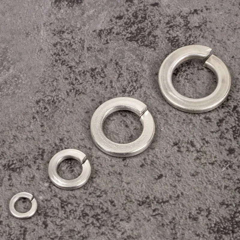 10x Federringe Edelstahl A2 V2A Spiralförmige Federscheiben Unterlegscheiben DIN127B
