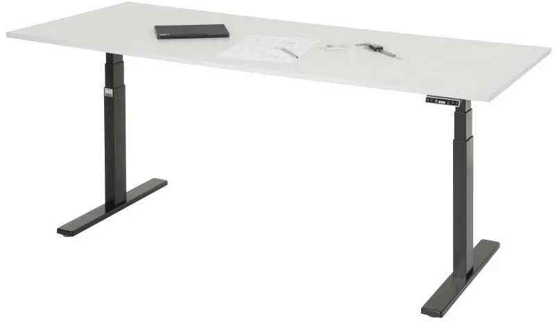 Schreibtisch höhenverstellbar | B2000xT800xH650-1300mm | Serie ADLATUS