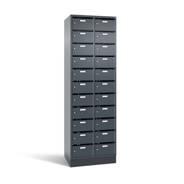 Verteilerschrank 22 Fächer | H1950xB620xT490 mm | Von C+P