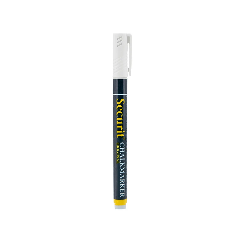 Securit® Kreidemarker, 1-2mm, Einzeln, Weiss