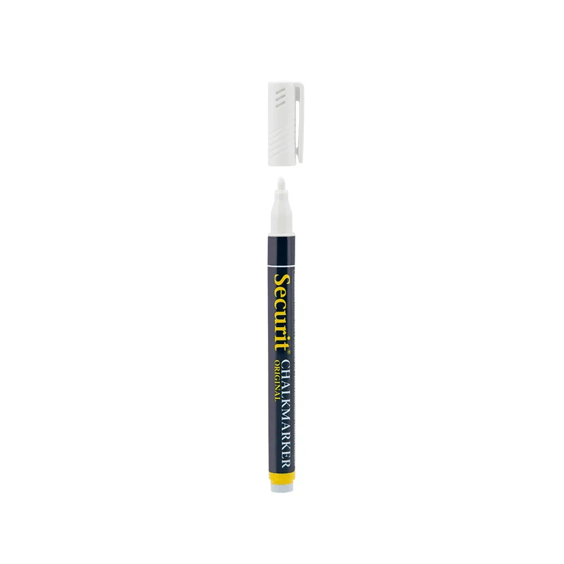 Securit® Kreidemarker, 1-2mm, Einzeln, Weiss