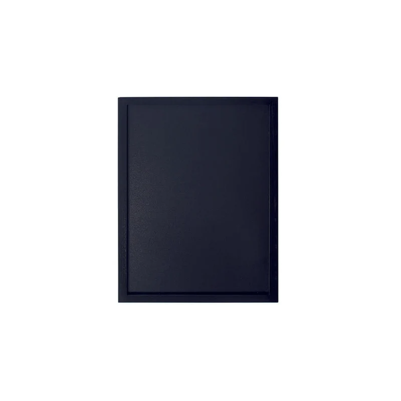 Securit® Kreidetafel mit Holzrahmen, Budget, Schwarz, 60x80cm