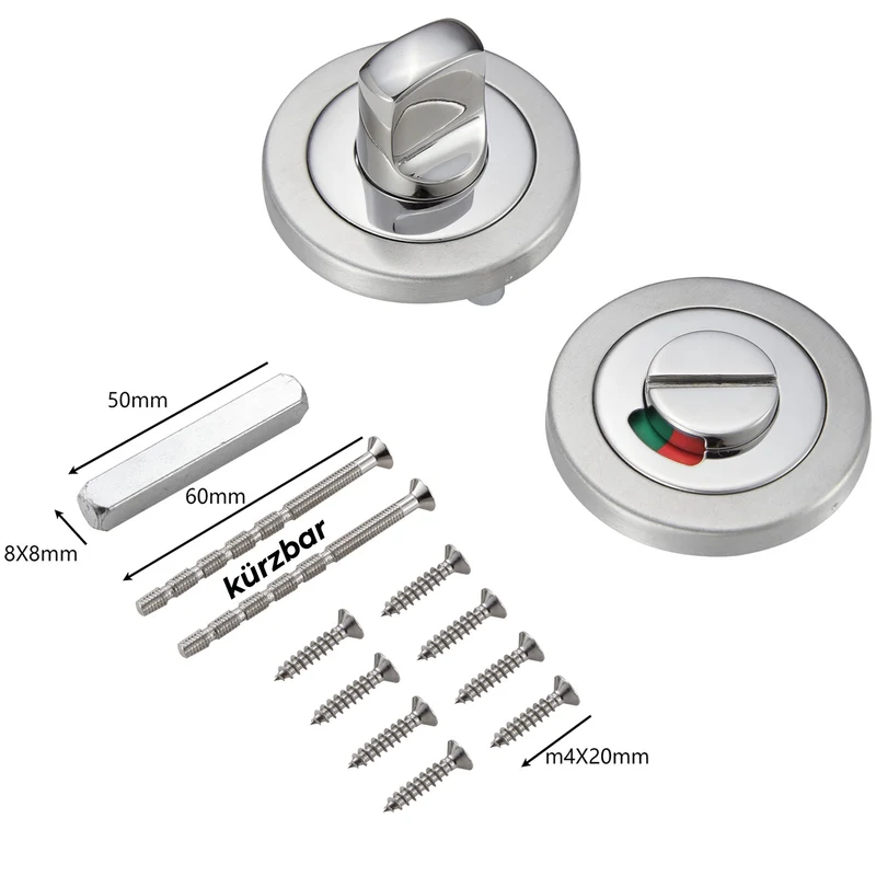 Edelstahl Standard Türgriff für Haustür, Zimmertür, Badezimmertür CATHY
