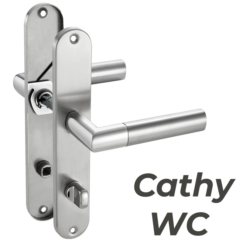 Türgriff Renovierungsgarnitur Langschild Edelstahl 240x50 CATHY
