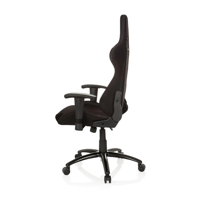 B-Ware hjh OFFICE Gaming Stuhl Bürostuhl GAME FORCE Computerstuhl Stuhl Stoff schwarz