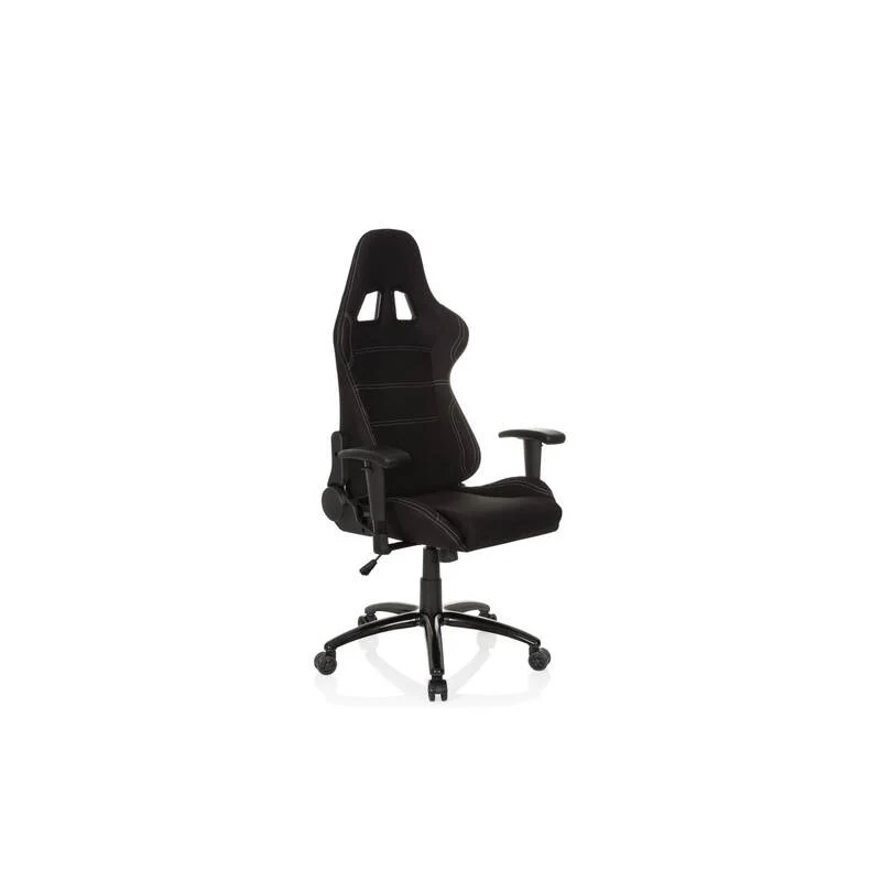 B-Ware hjh OFFICE Gaming Stuhl Bürostuhl GAME FORCE Computerstuhl Stuhl Stoff schwarz