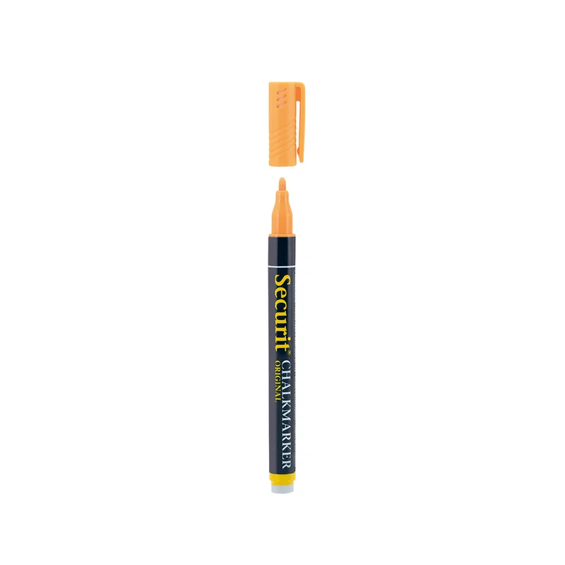 Securit® Kreidemarker, 1-2mm, Einzeln, Orange