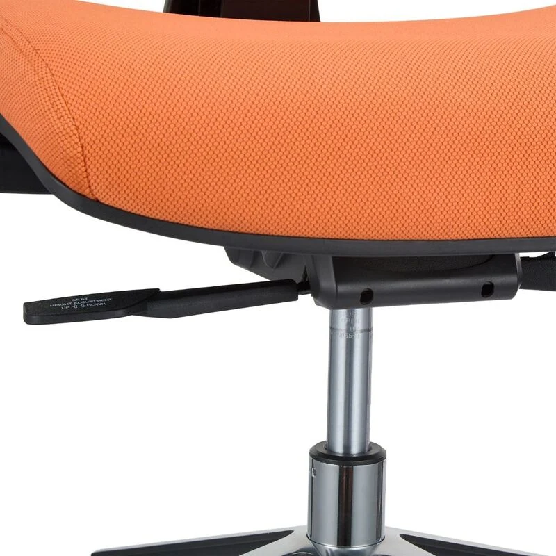 B-Ware hjh OFFICE Bürostuhl Drehstuhl ERGO LINE II Stoff orange Stuhl Möbel