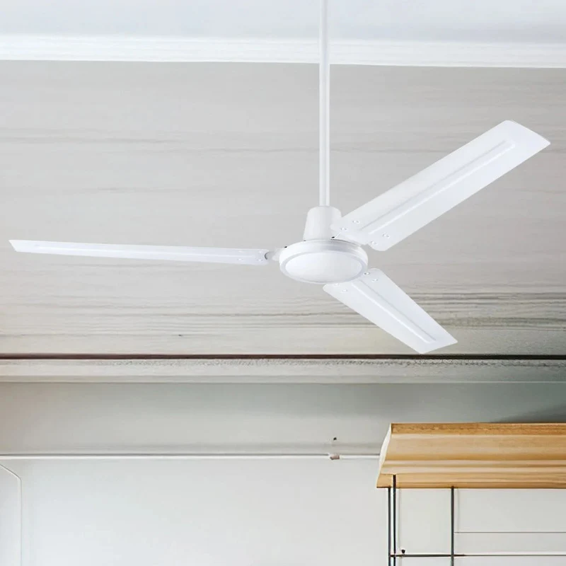 B-Ware Westinghouse Deckenventilator Ø142cm DC Ventilator weiß matt Stahl LED