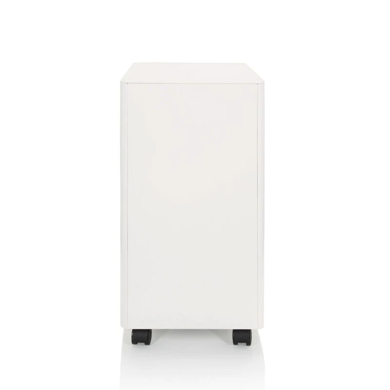 B-Ware hjh OFFICE Rollcontainer Container Schublade Metall weiß grau Hängeregistratur