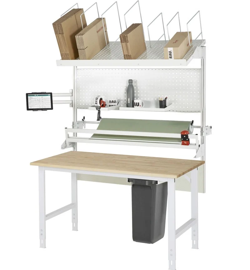 Packtisch Komplettset | Arbeitstisch Serie TOM