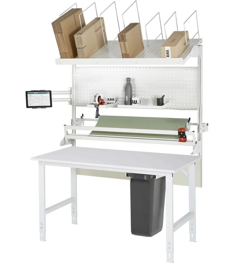 Packtisch Komplettset | Arbeitstisch Serie TOM