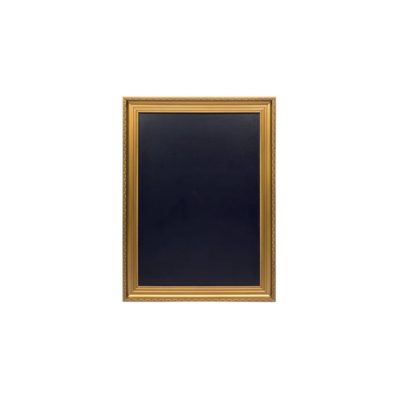 Securit® Kreidetafel mit Holzrahmen, Premium, Gold, 65x85cm
