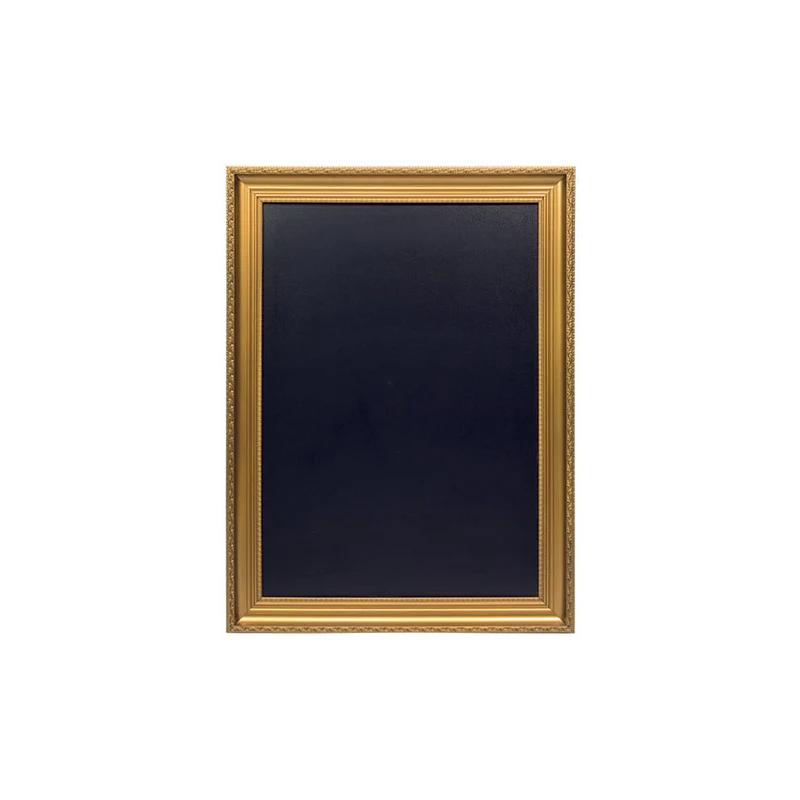 Securit® Kreidetafel mit Holzrahmen, Premium, Gold, 75x100cm