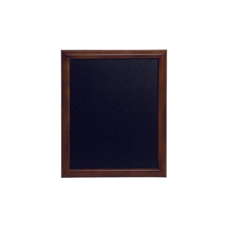 Securit® Kreidetafel mit Holzrahmen, Dunkelbraun, 70x90cm, Outdoor