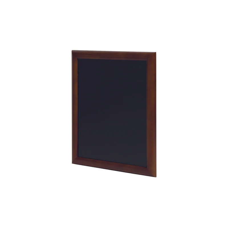 Securit® Kreidetafel mit Holzrahmen, Dunkelbraun, 70x90cm, Outdoor