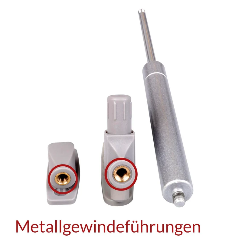 Gasdruckfeder mit Softclose Funktion 50 - 200 Newton