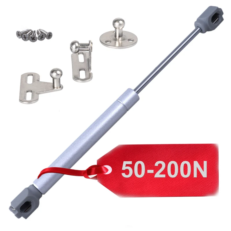 Gasdruckfeder mit Klappenbeschlag 50 - 200 Newton