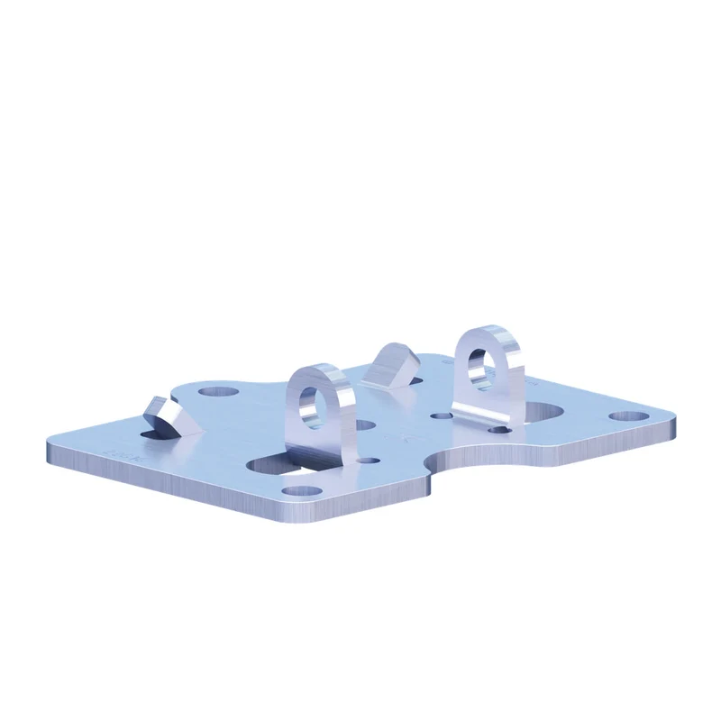 Fußplatten - Set für Palettenregal-Stützrahmen, Stützentyp P1-P3 und P4